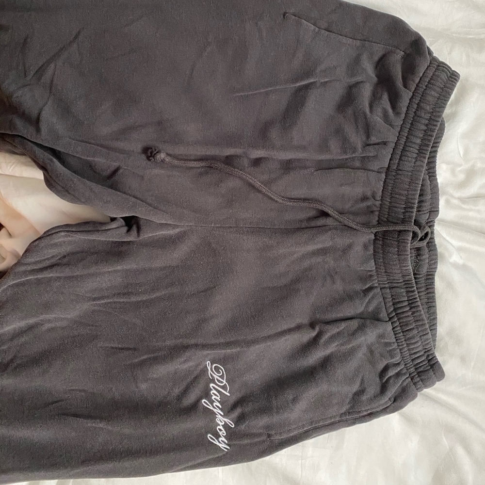 playboy x pacsun grey joggers!